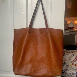 Madewell Leather Transport Tote